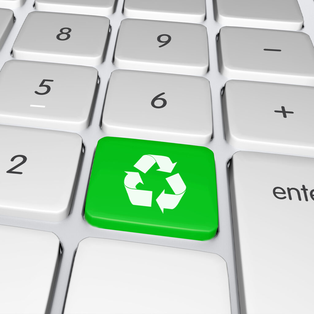 Mixed consumer devices in e-waste intake