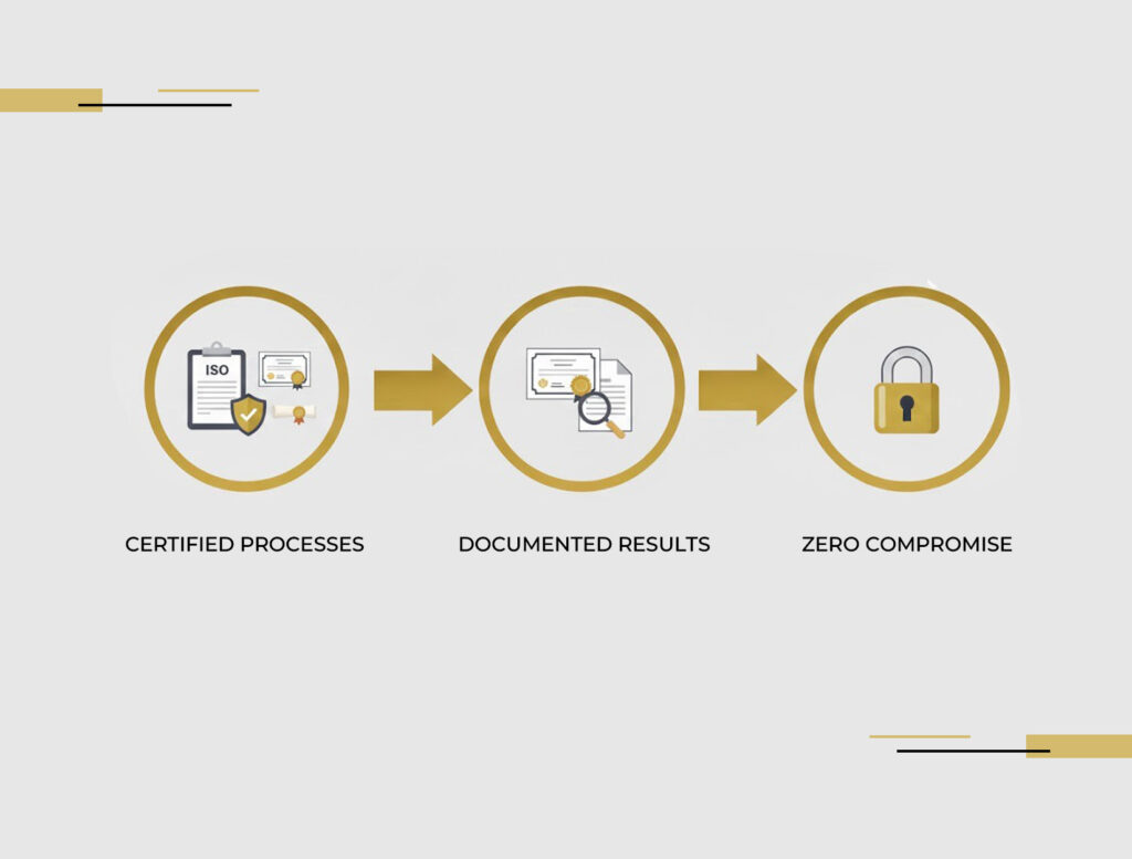 Build trusted data destruction workflow with certification