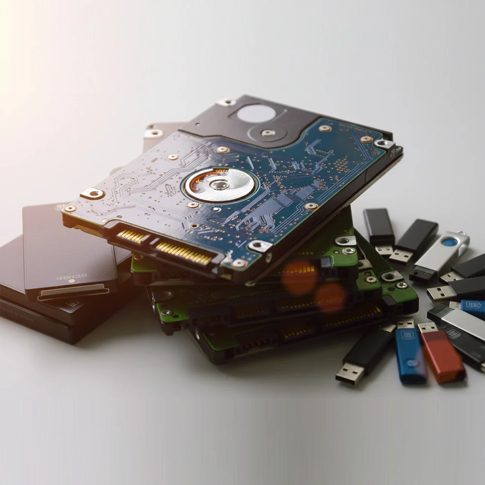 On-site data destruction hero image secure