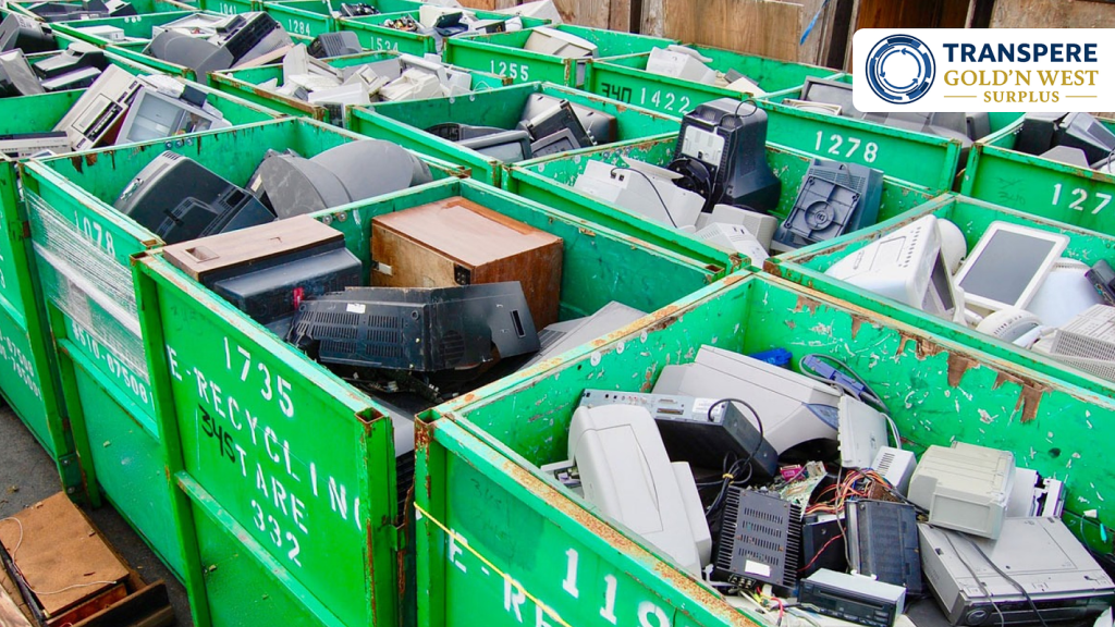 e-waste recycling process California